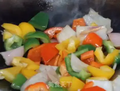 Make Garlic mushroom sauce for melons step 1