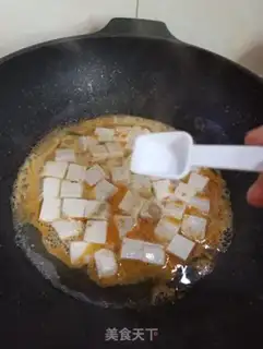 Make Golden shrimp tofu step 9