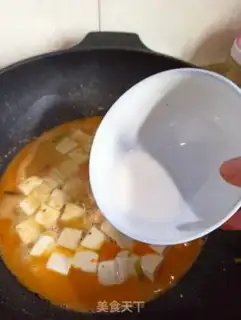 Make Golden shrimp tofu step 11
