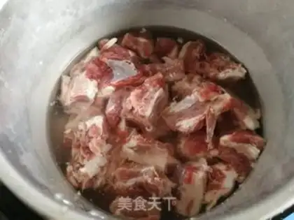 Make Chestnut steak step 1