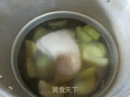 Make Blue radish chicken leg soup step 6