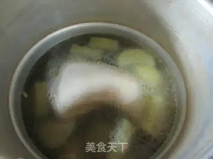 Make Blue radish chicken leg soup step 9