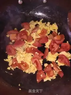 Make Silverfish tomato eggs step 6