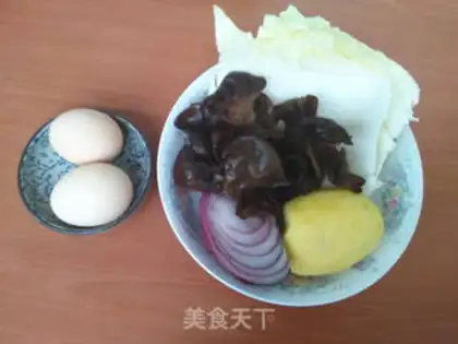 Make Fried omelet step 0