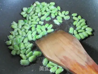 Make ♪ Pickled beans cook old tofu ♪ step 3