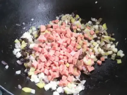 Make Fried omelet step 11
