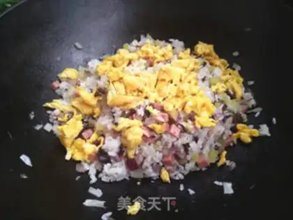 Make Fried omelet step 13