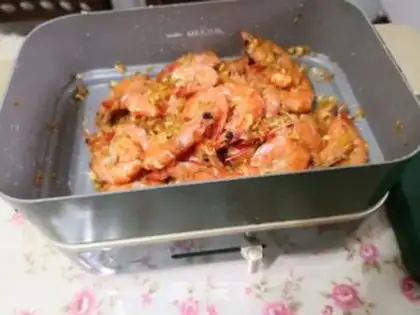 Make Pond shrimp step 7
