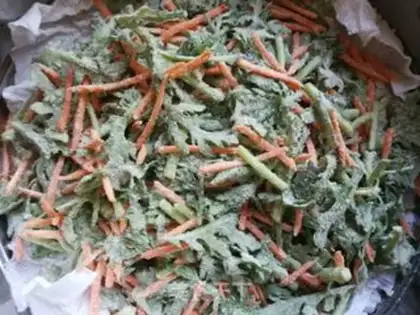 Make Steamed acoustic carrots step 7