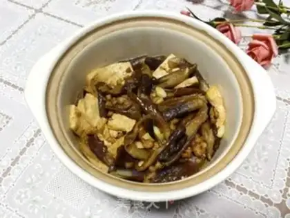 Make Meat and eggplant tofu step 9