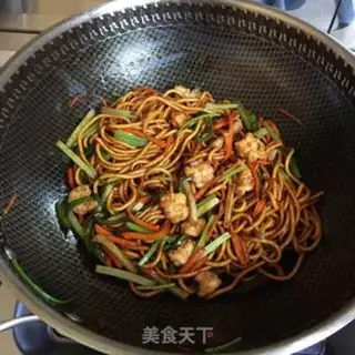Make Shrimp noodles step 9