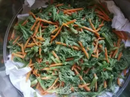 Make Steamed acoustic carrots step 8