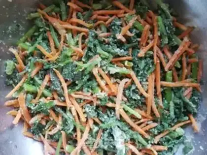 Make Steamed acoustic carrots step 9