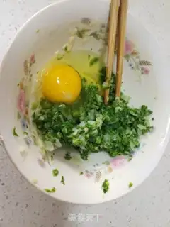 Make Pickle egg pancakes step 1