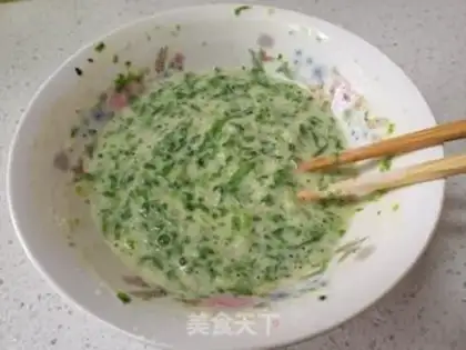 Make Pickle egg pancakes step 2
