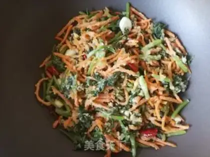 Make Steamed acoustic carrots step 14