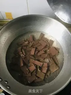 Make A dress with duck blood fan soup step 3
