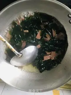 Make A dress with duck blood fan soup step 4