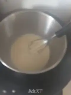 Make Stabilized light cream step 1