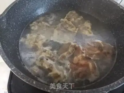 Make The apricot mushrooms step 1