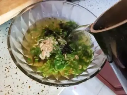 Make Shrimp, pickle soup step 6