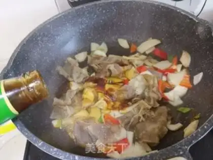 Make The apricot mushrooms step 5