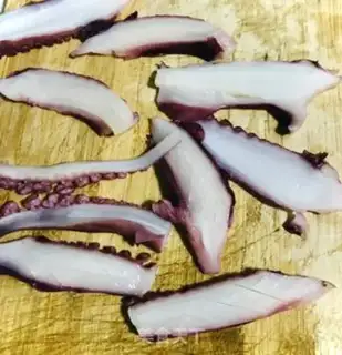 Make Burning squid step 1