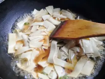 Make Spicy tofu step 5