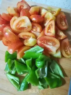 Make Tomato shrimp step 1