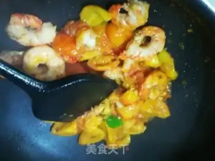 Make Tomato shrimp step 8