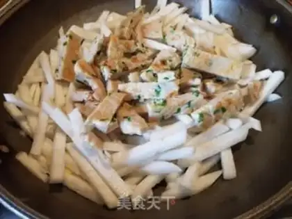 Make Big face tofu step 1