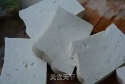 Make Big face tofu step 2