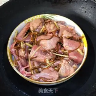 Make Worm grass and veggie pigeon meat step 4