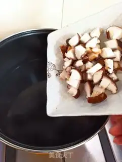 Make Pumpkin mushroom chicken step 2