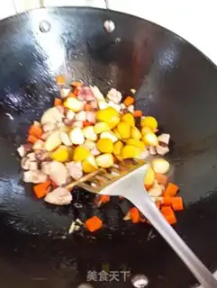 Make Pumpkin mushroom chicken step 7