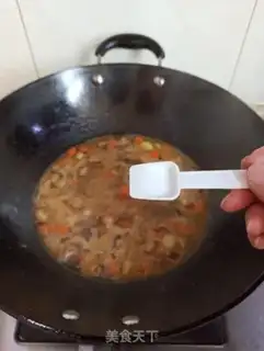 Make Pumpkin mushroom chicken step 11