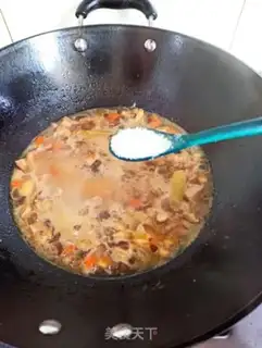Make Pumpkin mushroom chicken step 12