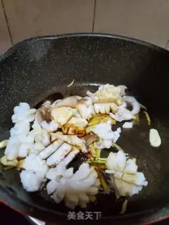 Make A fried ink fish step 5