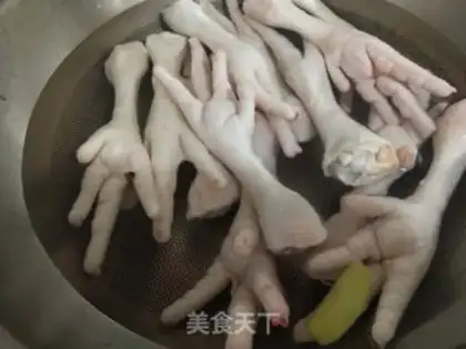 Make Chicken claws step 1