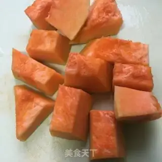 Make Pumpkin rice porridge step 1