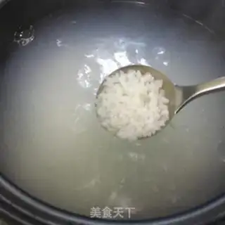 Make Pumpkin rice porridge step 2