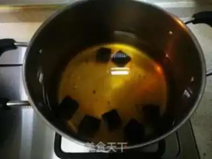 Make Red sugar rice step 3