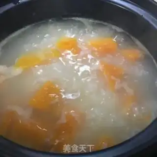 Make Pumpkin rice porridge step 4
