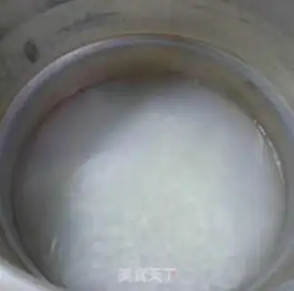 Make Soybeans, eggs, rice congee step 8