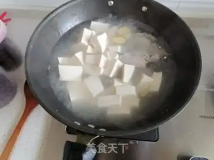 Make Tofu soup step 4