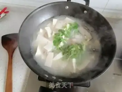 Make Tofu soup step 6