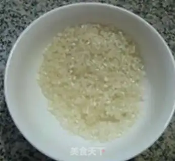 Make Porridge of rice with green bean goose sausages step 0