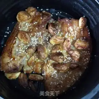 Make Garlic roasted five flowers step 6