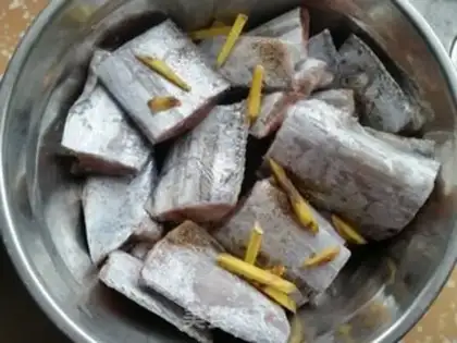 Make With fish radish step 2