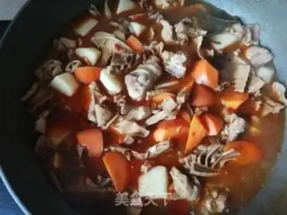 Make Dry chicken chowder step 22